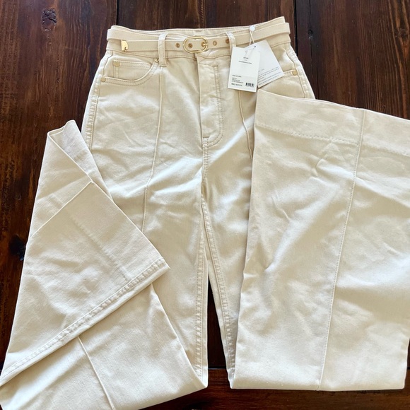 Zimmerman Ecru Wide Leg Jeans
Size 27 - Picture 2 of 5